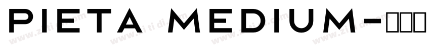Pieta Medium字体转换 Pieta Medium字体转换
